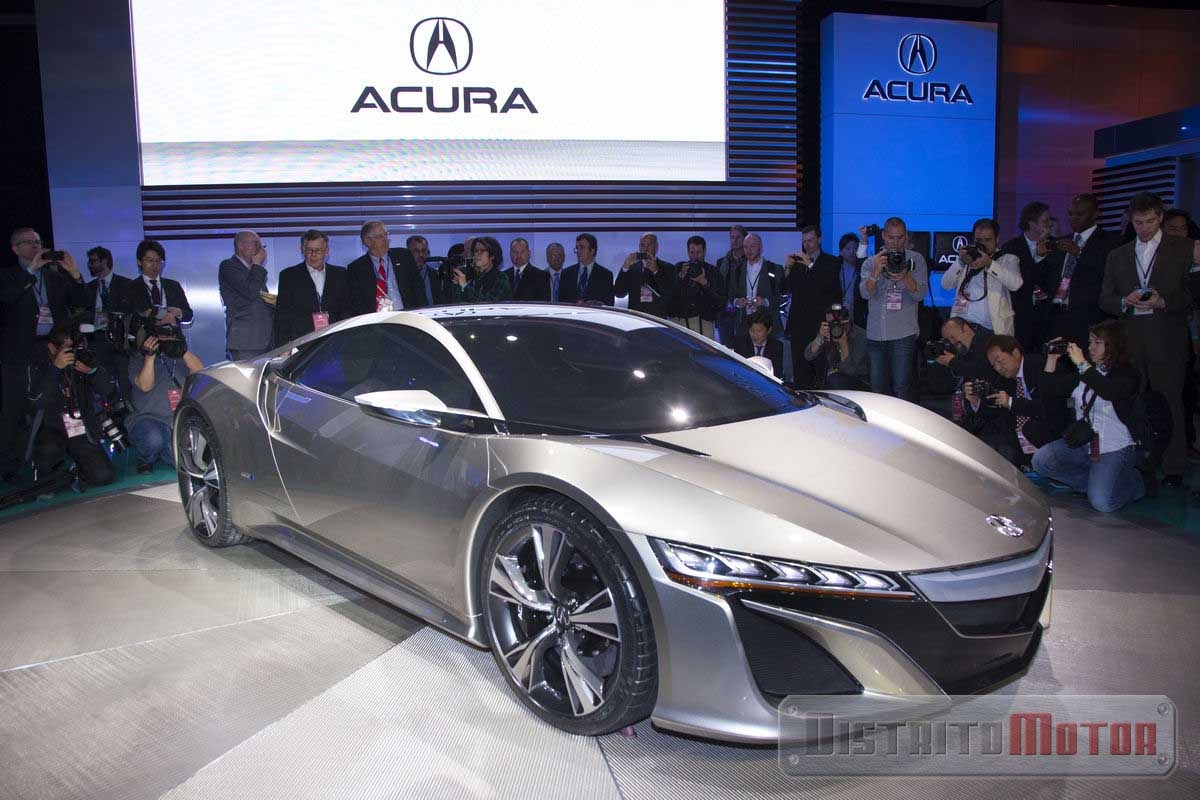 Новая Acura NSX станет мощной и экономной