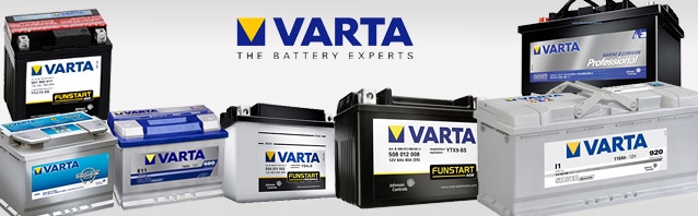 Аккумуляторы для автомобиля Varta